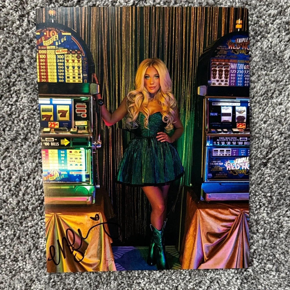 SIGNED Megan Moroney Picture - Picture 1 of 1